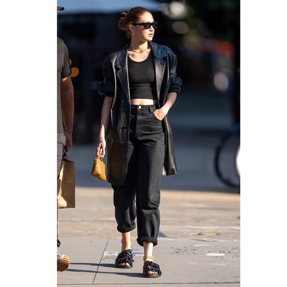 Rolla's Black Boyfriend Jeans - Picture 2 of 12